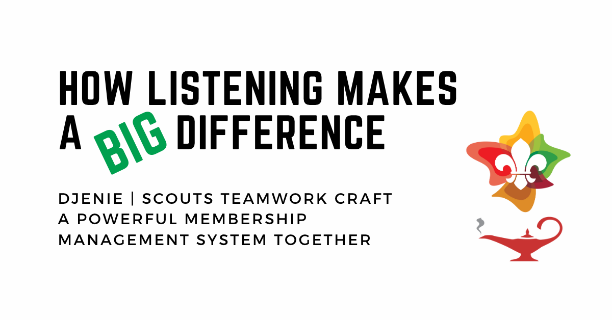 djenie-scouts-in-partnershiptile Featured image. How listening makes a big difference