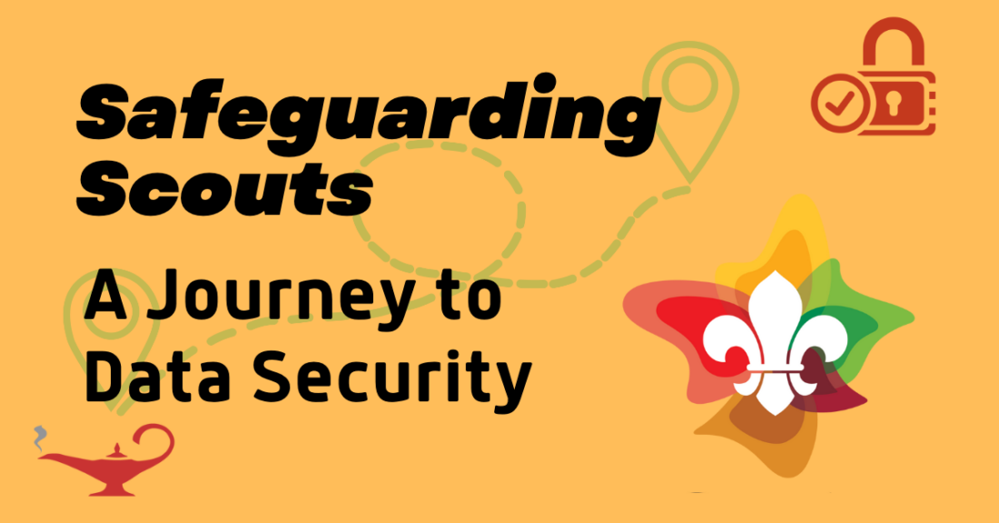 Featured Image. safeguarding scouts. a journey to data security