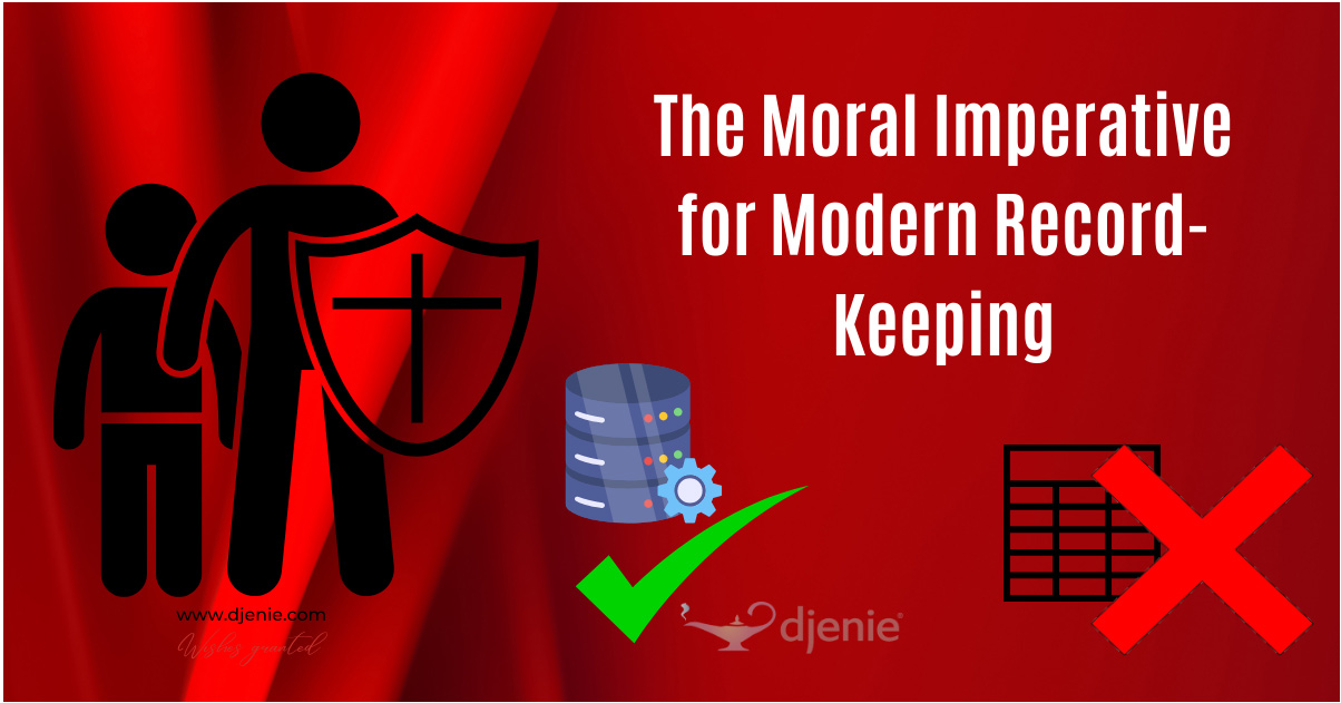 Featured Image. The moral imperative for modern record-keeping