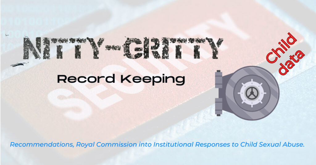 Featured Image. Nitty-Gritty record keeping